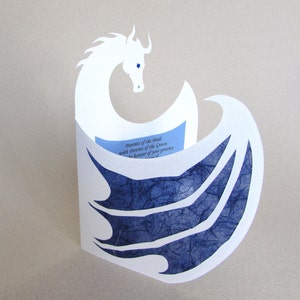 Hochzeit EINLADUNG Mittelalter Fantasy Renaissance Drachen Custom Invite