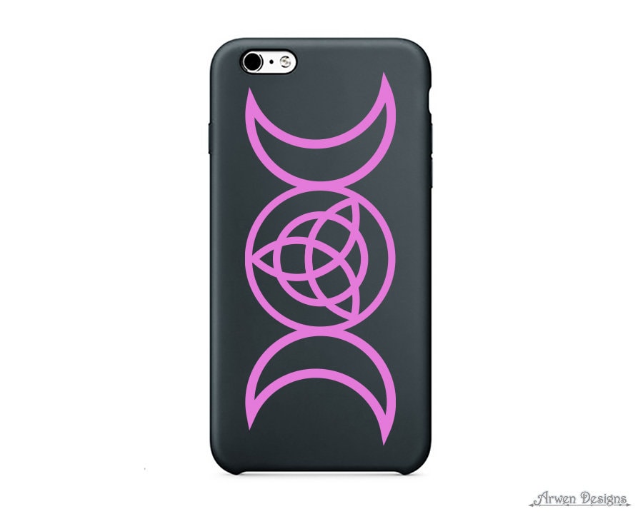 Triple Goddess With Triquetra Vinyl Sticker - Wicca Pagan Celtic Decal For Car, Laptop, Window - View #2