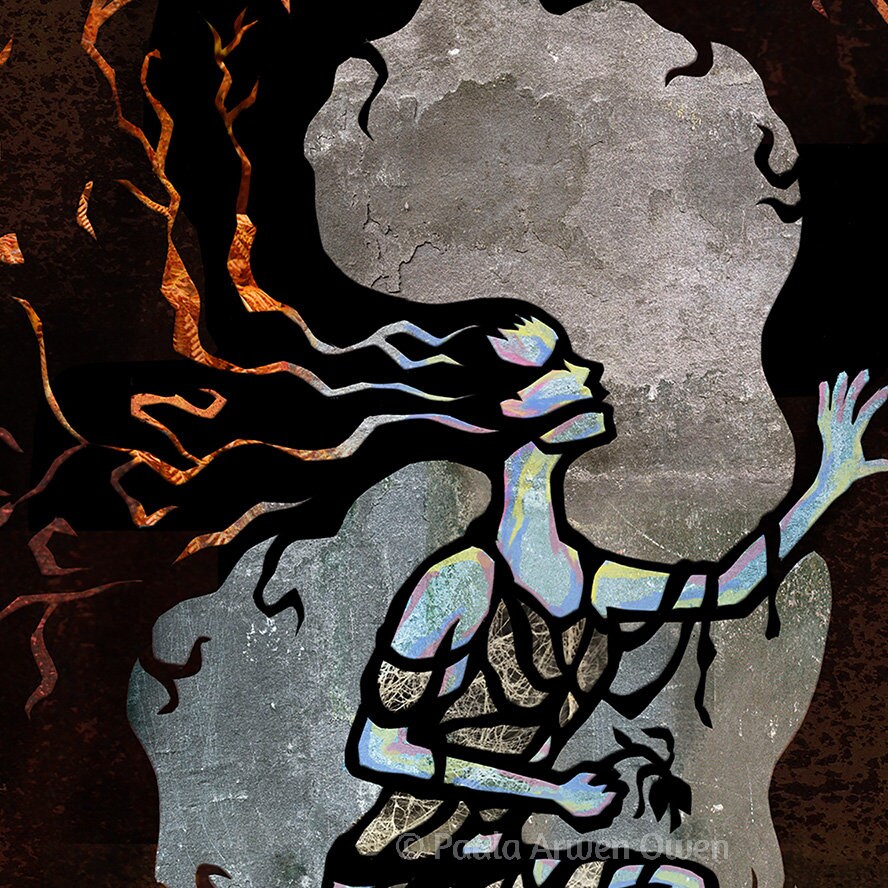 Roots of Her Despair ART PRINT, Dark Fantasy Art, Gothic Art ...