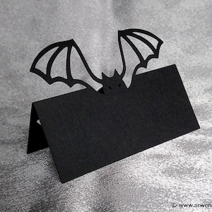 Fledermaus Hochzeit Tischnummer, Halloween Tischnummer, Gothic Hochzeit, Hexen Party