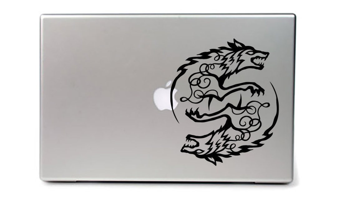 Wolves of Odin, Viking Vinyl CAR DECAL, Norse Mythology Geri and