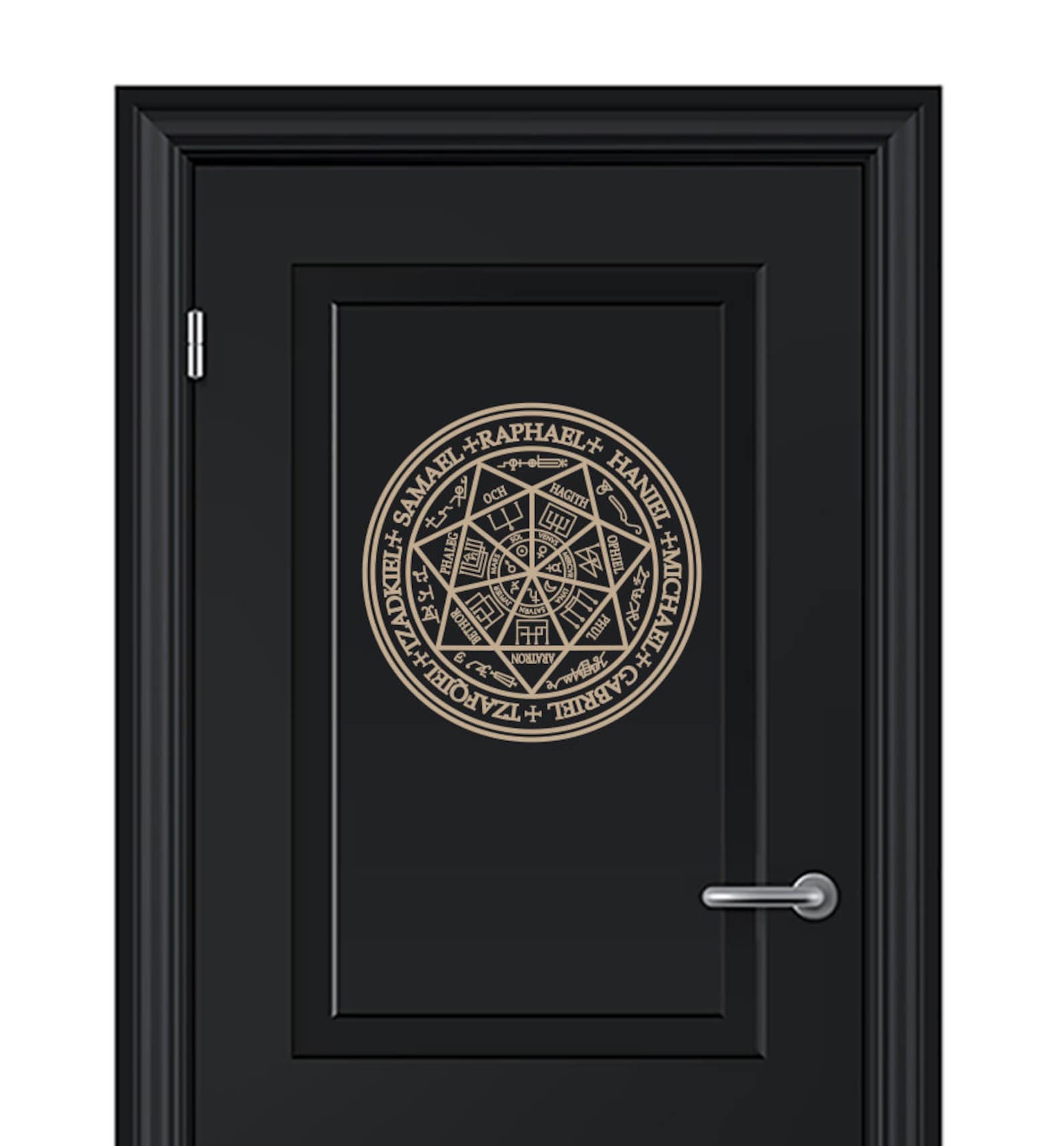 Seal of the Seven Archangels Vinyl WALL ART Angel Symbol | Etsy