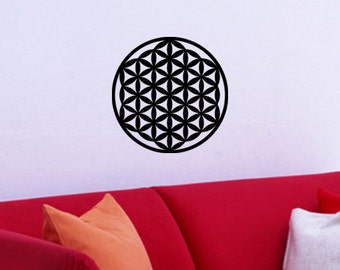 Flower of Life Sacred Geometry WALL ART New Age Decal