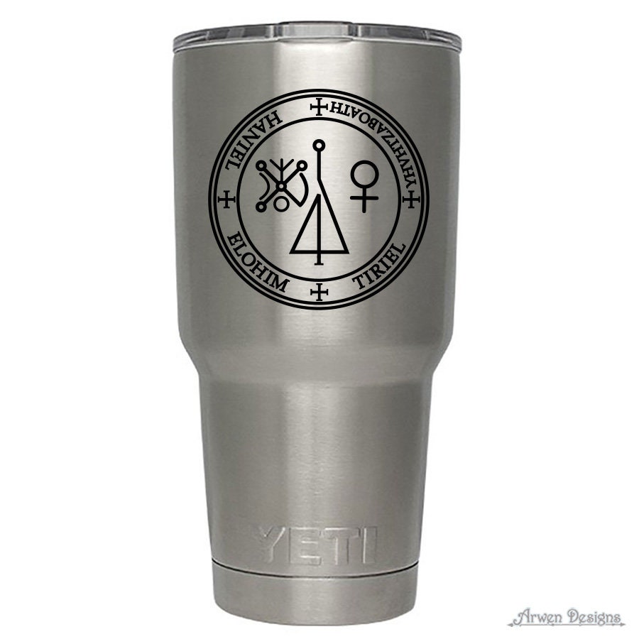 Archangel Haniel Sigil Vinyl CAR DECAL Angel Symbol Mystic Seal - Etsy