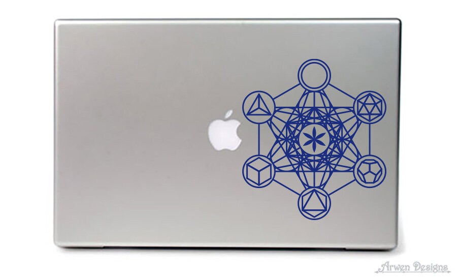 Metatron's Cube Platonic Solids, Sacred Geometry Symbol, Vinyl CAR ...