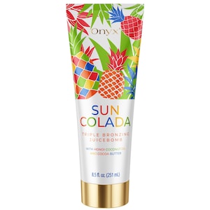 Onyx Suncolada Triple Bronzing Sun Tanning Lotion | Indoor and Outdoor | Natural Fruit Extracts Long Lasting Smooth Moisturizing Hydrating