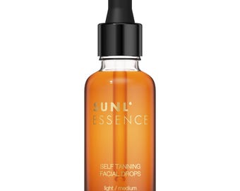 Self Tanning For Face | Easy Mix Facial Tanning Drops for Moisturizer | Self Tanning Drops with Aloe Vera and Fruit Extracts | Natural Tan