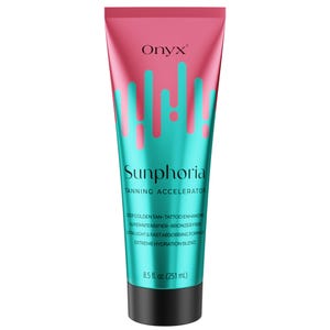 Onyx Sunphoria Tanning Accelerator | Bronzer-Free Tanning Lotion Indoor and Outdoor | Streaks and Stains Free Formula | Extreme Hydration