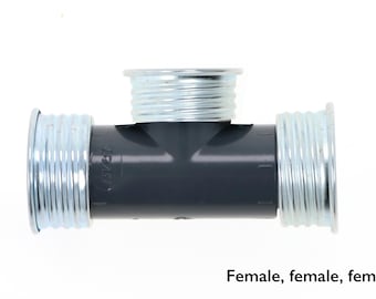 Gas Mask T-Piece Hose Connector (Various options)