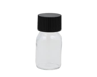 Glass Storage Bottle and Cap Accessory for Aroma Pump Hose