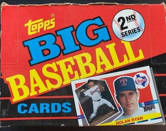 Vintage TOPPS BIG BASEBALL Cards - 2nd Edition