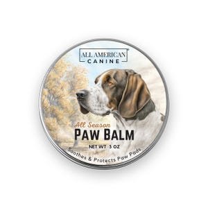 All American Canine Soothing Paw Balm with Natural Ingredients for Dog Paw Protection and Nourishment & Repair Paws |  3 oz