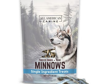 Freeze Dried Minnows, 1.25 ounces