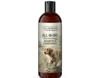 Moisturizing Shampoo & Conditioner for dogs | Plant-Based Soothing Formula for Shining and Hydrating Dog Coats