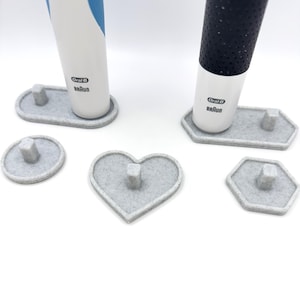 Marble Pattern Toothbrush Holder/Oral-B Electric Toothbrush Stand Toothbrush Holder with drip tray/Family Size Toothbrush Holder