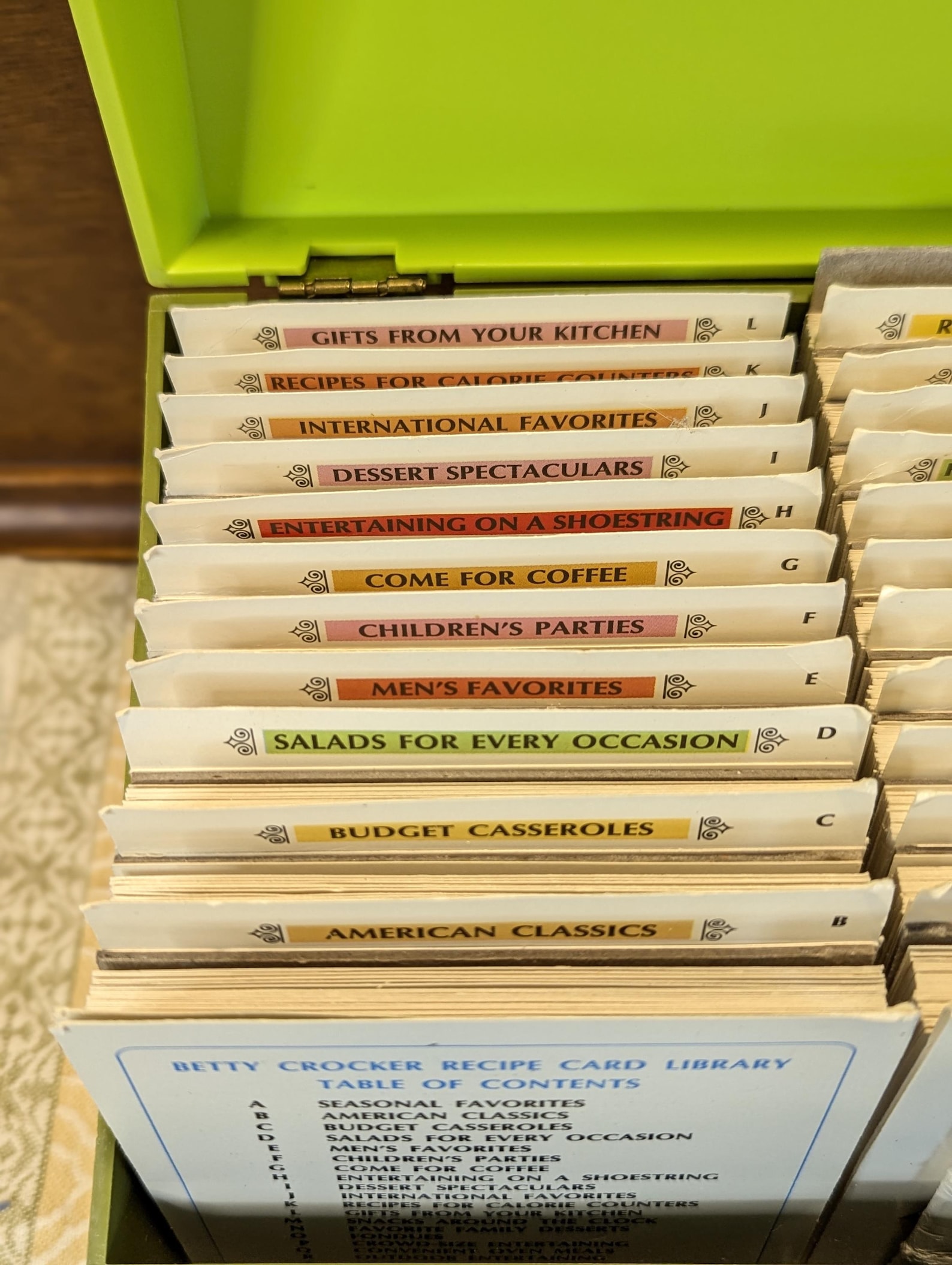 Betty Crocker | Recipe Card Library | Complete Set | Vintage Recipe Box ...