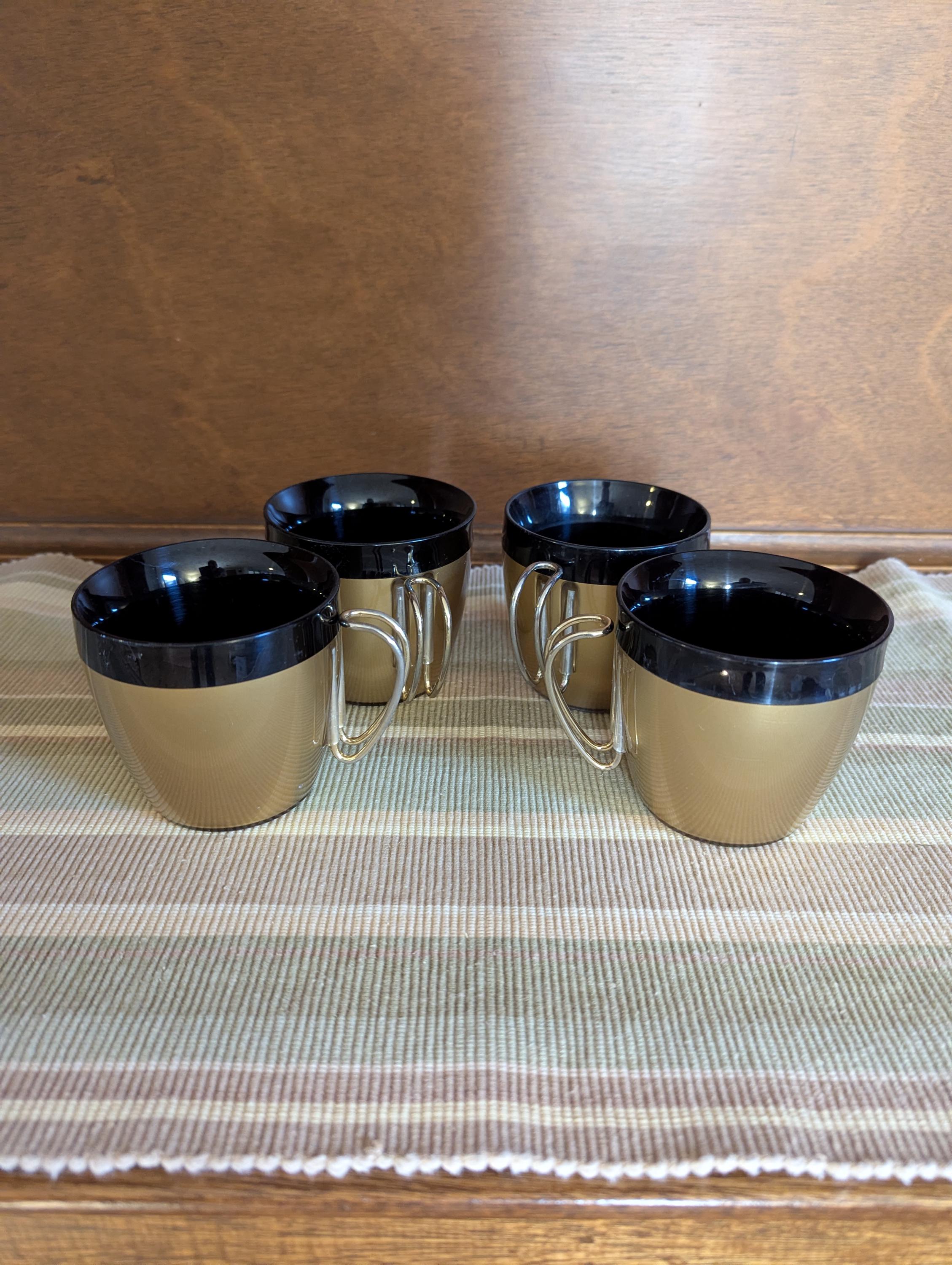 GAMA Electronics 20 Oz Thermoserv Coffee Mug - Foam Insulated Dark Blue Travel Mug