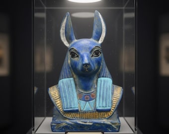 Ancient Egyptian Anubis Statue: Guardian of the Necropolis and Master of Embalming