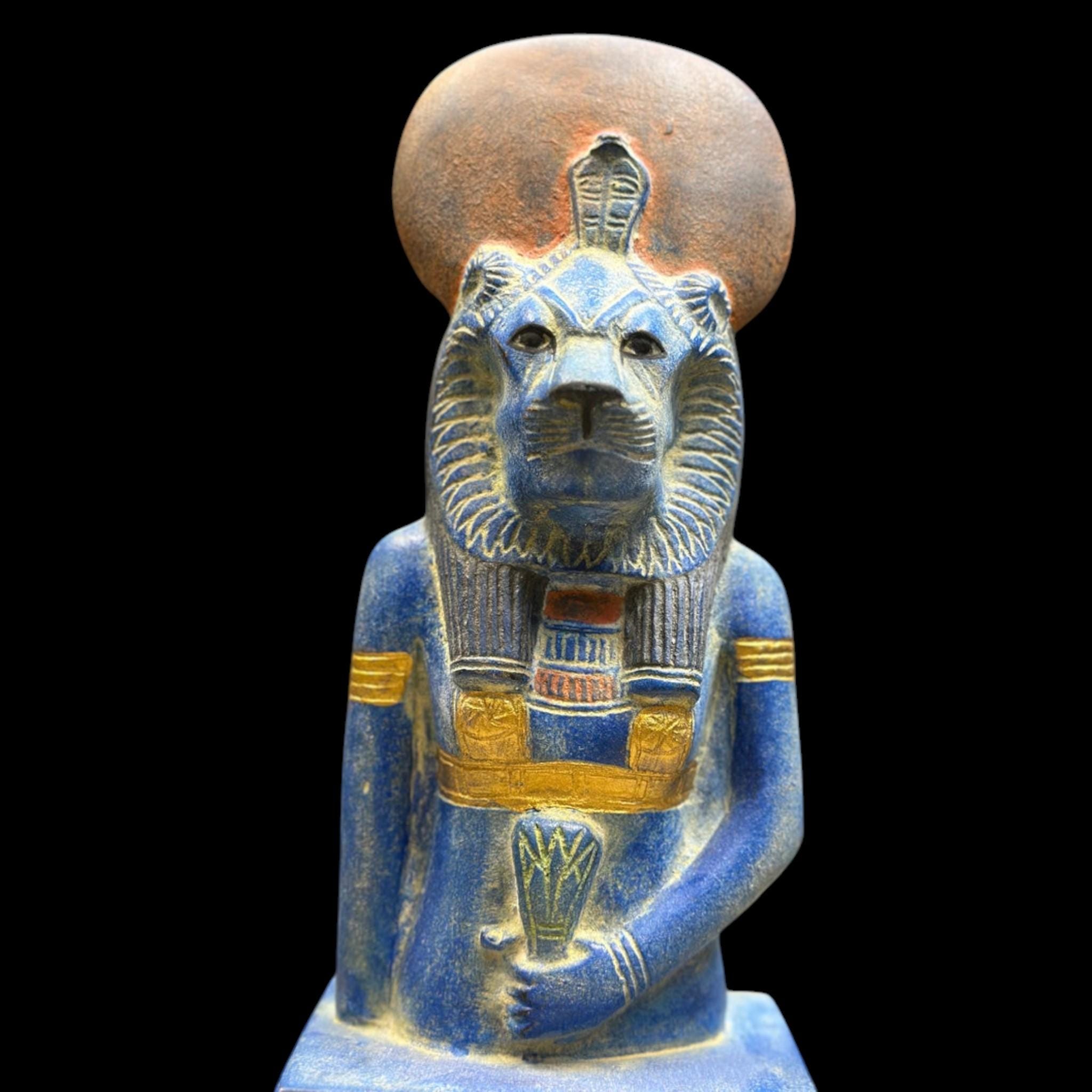 Sekhmet Statue Ancient Egyptian Goddess of War and Healing - Etsy