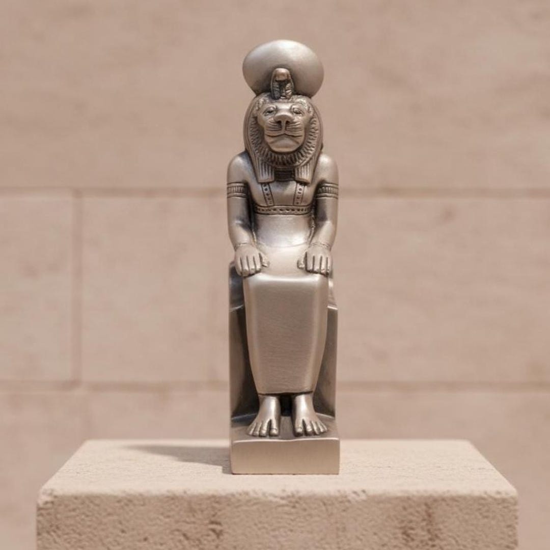 Ancient Egyptian Sekhmet Statue Lioness Goddess of War Rare Pharaonic ...