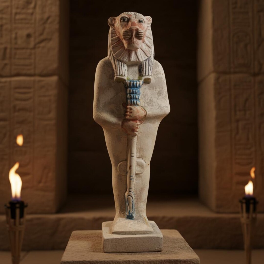 Ancient Egyptian Sekhmet Goddess Statue the Lioness Goddess of War Rare ...