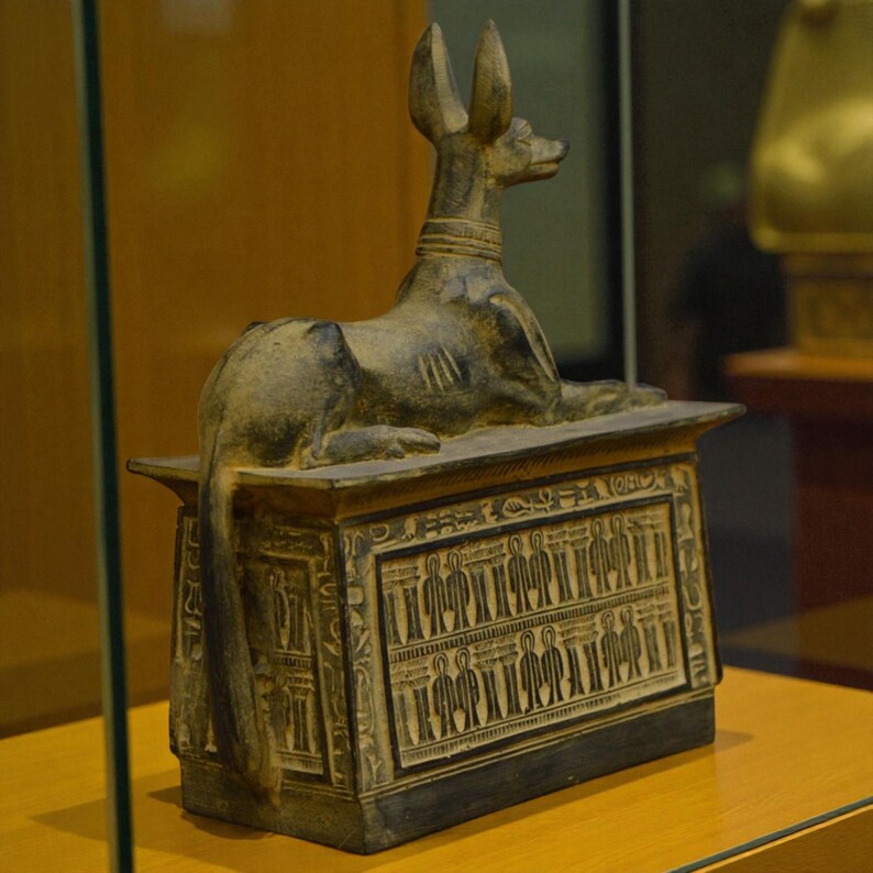 Ancient Egyptian Anubis Box: God of the Underworld & Protector of ...
