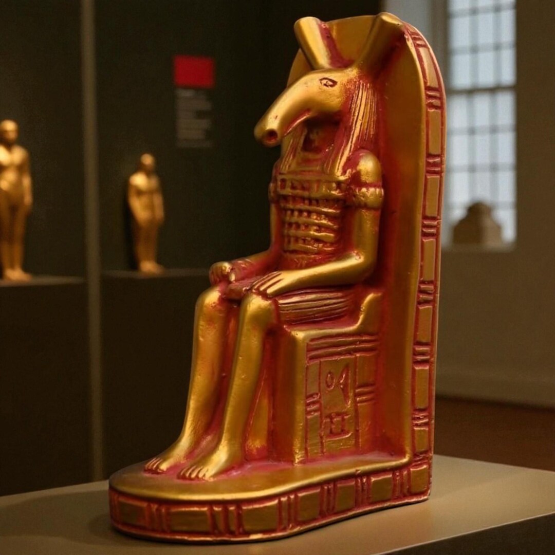 Ancient Egyptian Seth Statue, God of Chaos, Strength & Storms, Rare ...