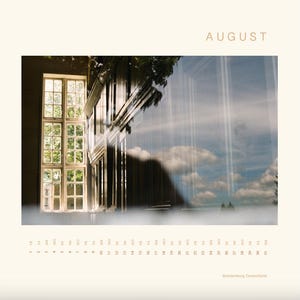 Wanderlust Calendar 2025 with analogue photos