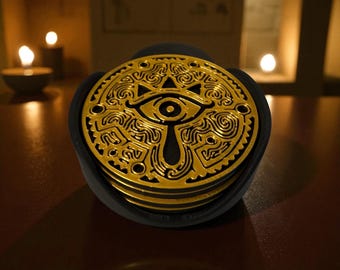 Zelda inspired coasters 4-piece set