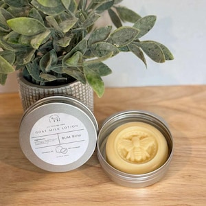 Ziegenmilch Lotion Bar | Pflegend & Sanft | Farm Fresh handgemachte Lotion Bar