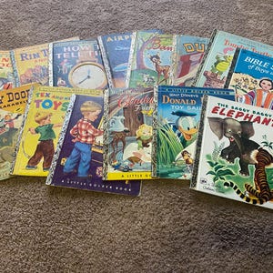 Vintage Little Golden Books