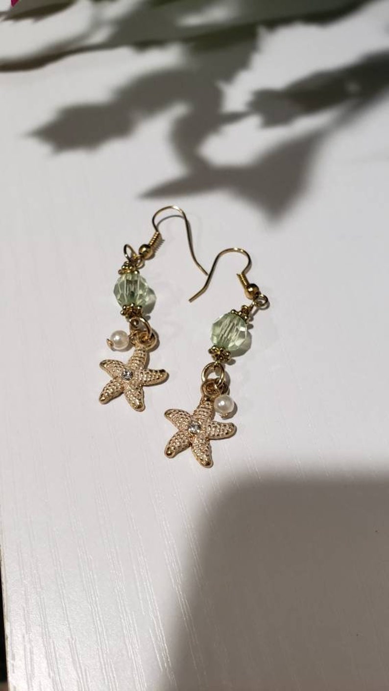 Boucles doreilles Seaside Starfish Drop image 2