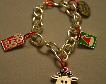 Ho Ho Ho Holiday Charm Bracelet