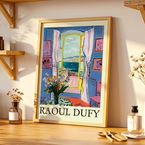 Raoul Dufy - Open Window Print (Digital Download)