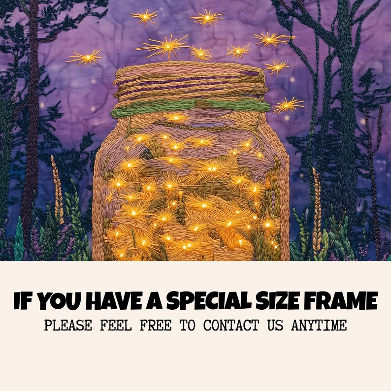 Fireflies in a Jar Wall Art