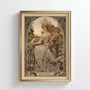 The Empress Tarot Poster