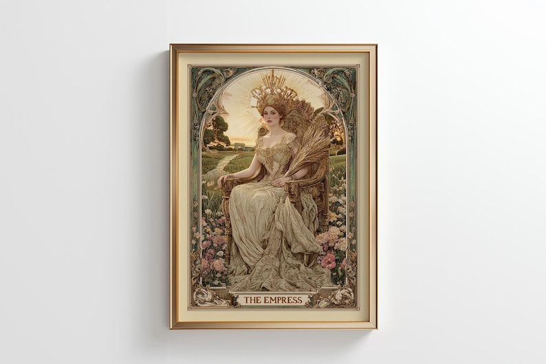 The Empress Tarot Poster