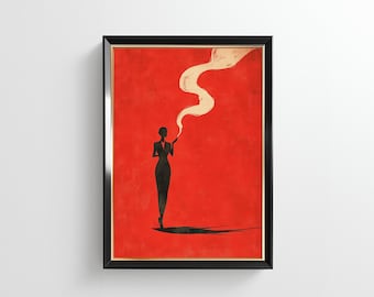 Vintage Poster Old Fashioned Print - Feminist Wall Art (Digital Download)