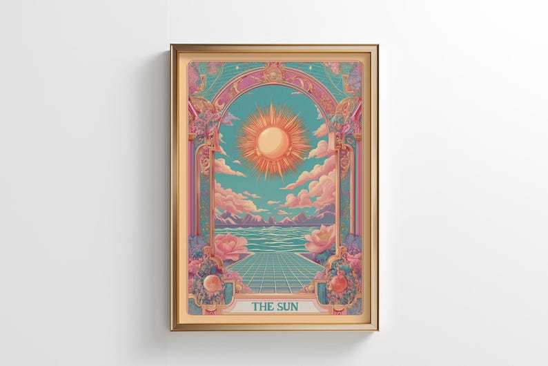 The Sun Tarot Poster
