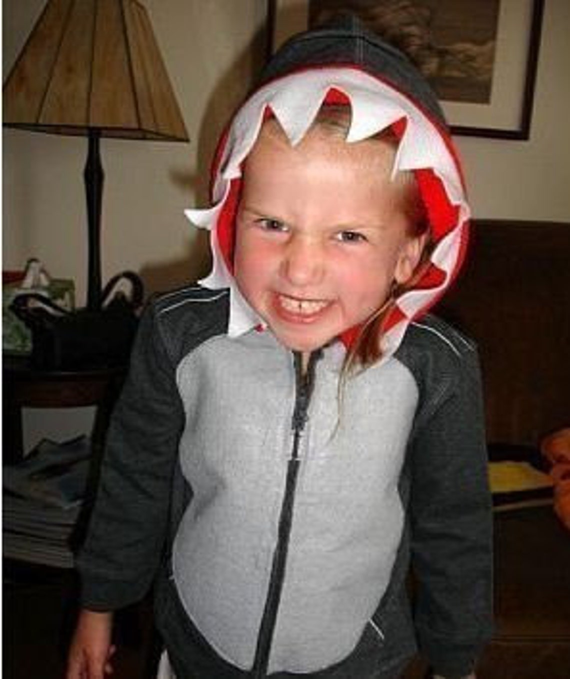 Shark Costume PATTERN Easy Handmade Halloween Costume Etsy