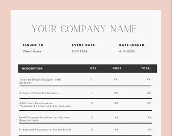 Profitable flower business proposal template, with user-friendly design to quickly grow your business