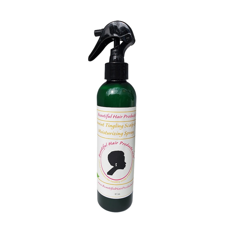 8 ounce bottle Peppermint Moisturizing hair spray