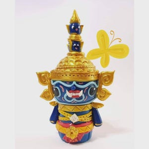 Thai Herbal Scent Clay Art | Handmade Polymer Clay Inhaler | Natural Aromatherapy Gift | Refreshing Herbal Blend Sachet
