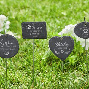 Pet Memorial Garden Stone, Personalized Pet Memorial Gift, Sympathy Gift, In Memory Garden Rock, Pet Memorial Plaque, Dog Loss Cat loss gift