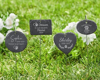 Pet Memorial Garden Stone, Personalized Pet Memorial Gift, Sympathy Gift, In Memory Garden Rock, Pet Memorial Plaque, Dog Loss Cat loss gift