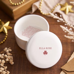 Personalisiertes Geschenk zur Taufe, Erstkommunionsgeschenk, Konfirmationsgeschenk, Aufbewahrungsbox, Schmuckschatulle für Mädchen, katholisches religiöses Geschenk für Mädchen
