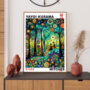 Amazon.com: Framed Yayoi Kusama A2 Sized Print Poster