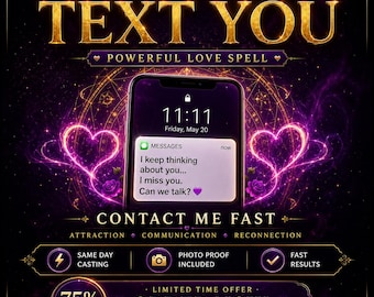Puede incluir: Un gráfico digital con un teléfono inteligente que muestra un mensaje de texto: I keep thinking about you... I miss you. Can we talk? El fondo es de color morado oscuro con texto dorado brillante, contornos de corazones rosas y flores.