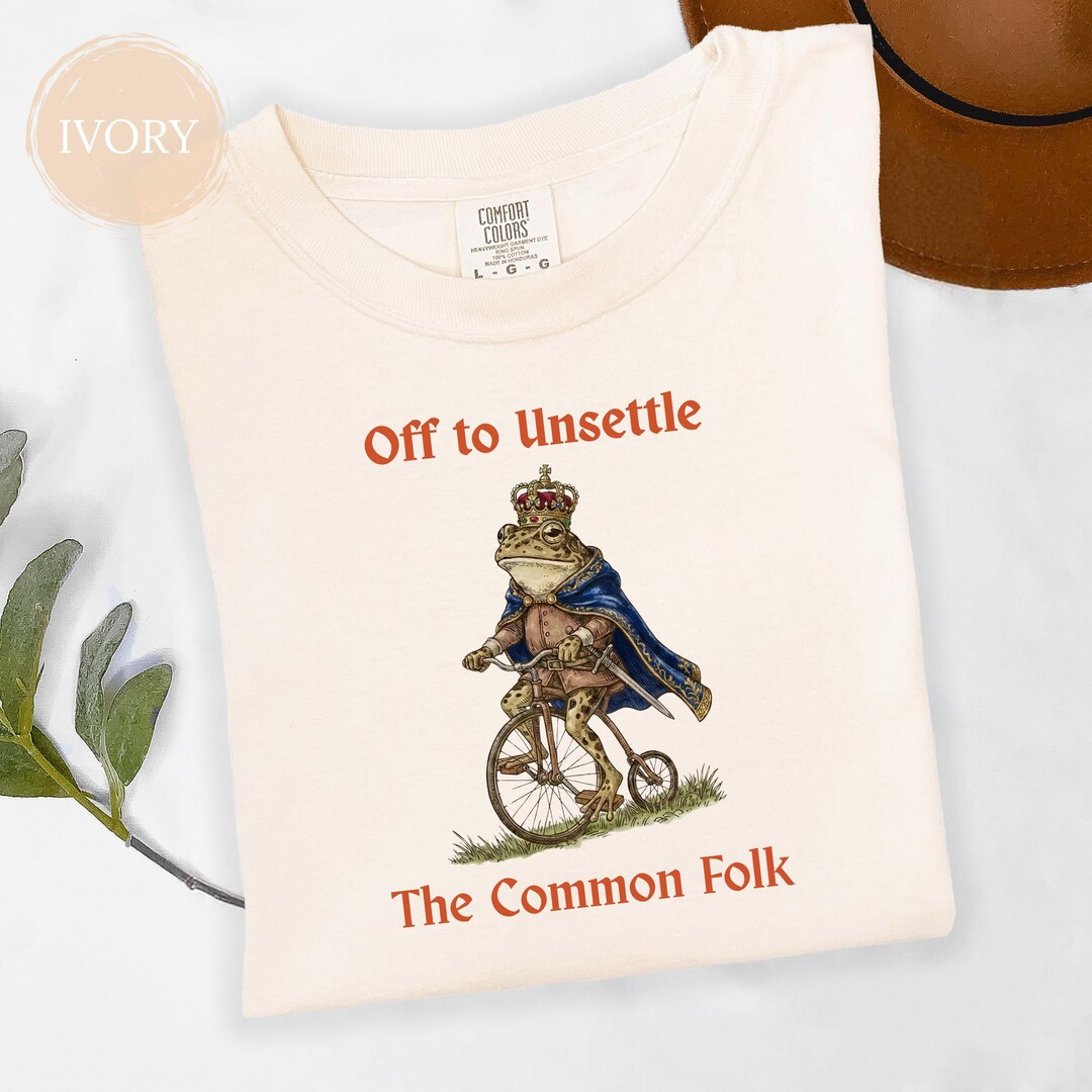 Unsettle Chaotic Frog Meme Shirt off to Unsettle the Common Folk Vintage ...