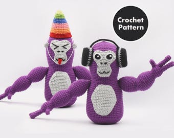 Monke - Gorilla Tag Crochet Pattern